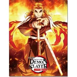 Demon Slayer Mugen Train - Key Visual 3 Sublimation Throw Blanket Great Eastern Entertainment