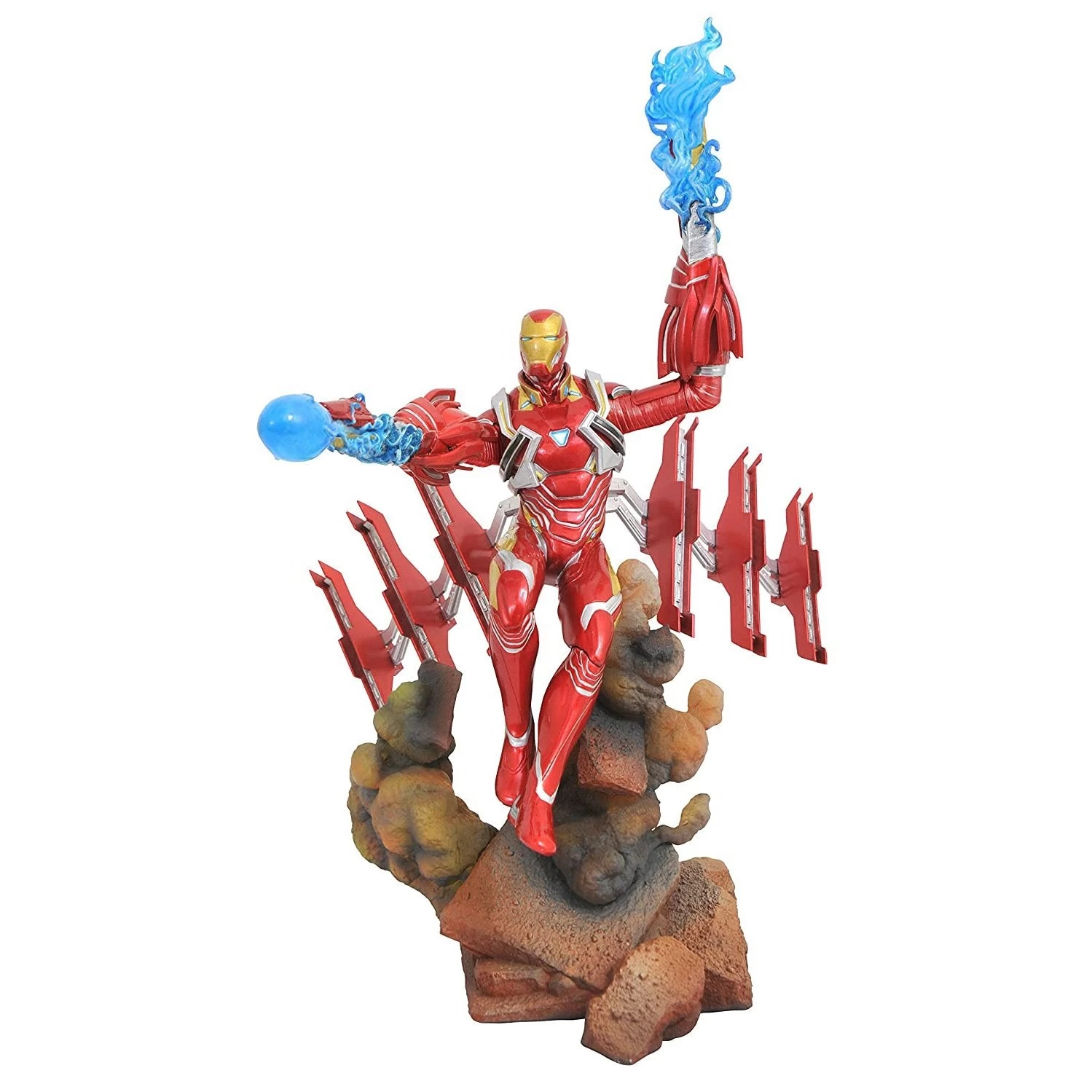 Diamond Select Toys Marvel Gallery Avengers Infinity War Iron Man Mk50 PVC Figure 1 Diamond Select Toys Marvel Gallery Avengers Infinity War Iron Man Mk50 PVC Figure