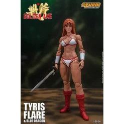 Storm Collectibles - Tyris Flare & Blue Dragon [Golden Axe] 1/12 Action Figure -Anime Peripherals 81ml3Xj maS. AC SL1500