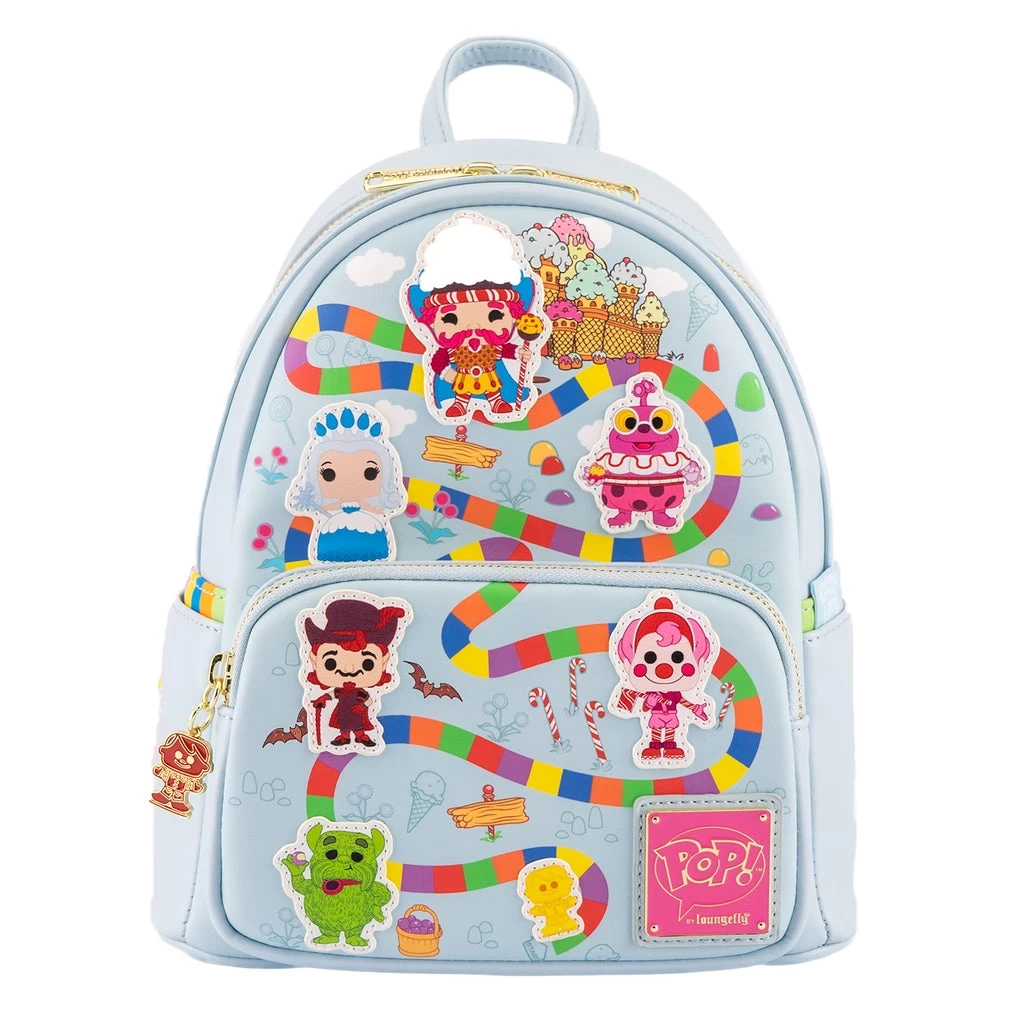 Loungefly Funko POP! Candyland Take Me To Candy Womens Double Strap Shoulder Bag Purse 1 Loungefly Funko POP! Candyland Take Me To Candy Womens Double Strap Shoulder Bag Purse