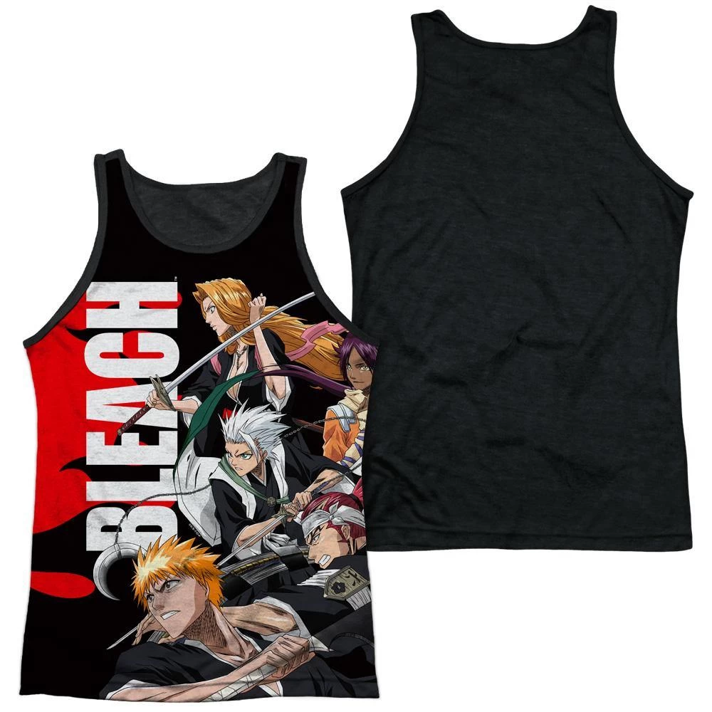 Bleach Group Attack Sublimation Adult Tank Top 1 Bleach Group Attack Sublimation Adult Tank Top