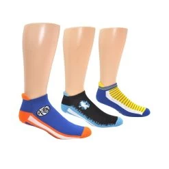 Dragon Ball Super Symbols Kame And Capsule Anime Lowcut Socks 3 Pack