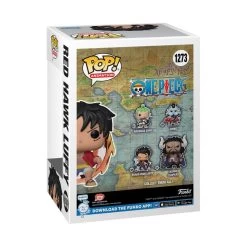 Funko Pop! Animation: One Piece - Monkey D. Luffy Red Hawk Chase AAA Anime Exclusive -Anime Peripherals FU62701CHASE 3