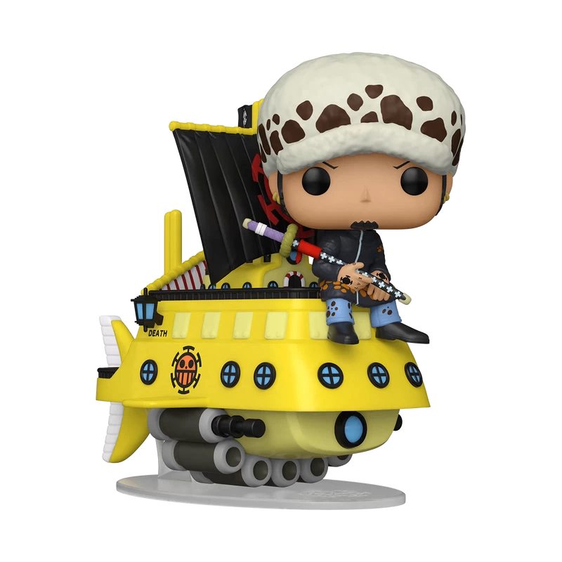 Funko Pop! Rides Super Deluxe: One Piece - Trafalgar Law With Polar Tang Exclusive 1 Funko Pop! Rides Super Deluxe: One Piece - Trafalgar Law With Polar Tang Exclusive