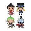 Funko Pop! Animation: One Piece - Luffytaro Sabo Roronoa Zoro Jinbe Set 4-Pack GameStop Exclusive