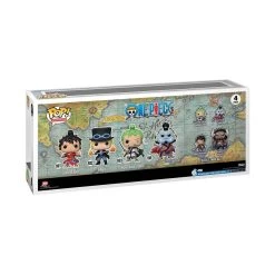 Funko Pop! Animation: One Piece - Luffytaro Sabo Roronoa Zoro Jinbe Set 4-Pack GameStop Exclusive -Anime Peripherals FU69107 4