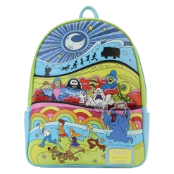 Loungefly Scooby-Doo Psychedelic Monster Chase Glow Mini Backpack