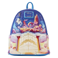 Loungefly Disney Hercules Mount Olympus Golden Gates Mini Backpack