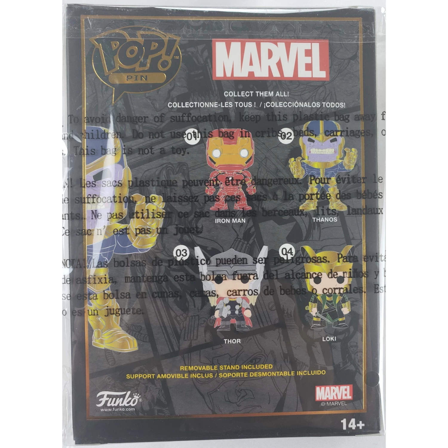 Funko Pop! Pin - Marvel Thanos #02 Enamel Pin 2 Funko Pop! Pin - Marvel Thanos #02 Enamel Pin - Image 2