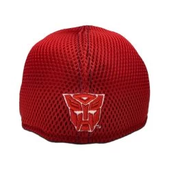 New Era 39THIRTY Transformers Autobot Symbol Red & Blue Fitted Hat -Anime Peripherals autobotback