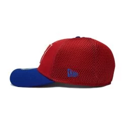 New Era 39THIRTY Transformers Autobot Symbol Red & Blue Fitted Hat -Anime Peripherals autobotleft