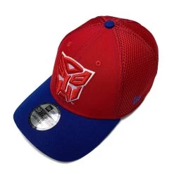 New Era 39THIRTY Transformers Autobot Symbol Red & Blue Fitted Hat