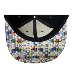 Dragon Ball Z Capsule Corp Symbol Snapback Hat -Anime Peripherals black 4