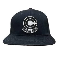 Dragon Ball Z Capsule Corp Symbol Snapback Hat