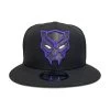 New Era 9FIFTY Marvel Black Panther Logo Snapback Hat Cap Black