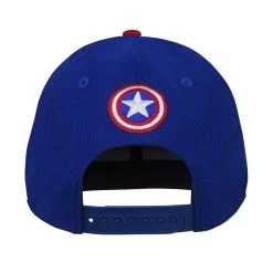 Marvel Comics Captain America Shield Blue New Era 9Fifty Adjustable Snapback Hat Cap -Anime Peripherals cap3