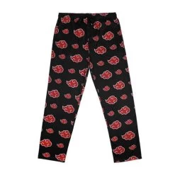 Naruto Shippuden Akatsuki Clouds All Over Anime Adult Unisex Pajama Sleep Pants