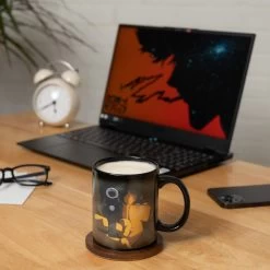 Cowboy Bebop Spike See You Cowboy Color Changing Coffee Mug -Anime Peripherals cowboy bebop lifestyle on desk jpeg