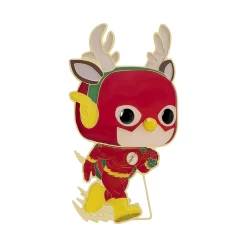 DC COMICS Funko Pop! Pins: DC Super Heroes Holiday - The Flash Holiday Dash