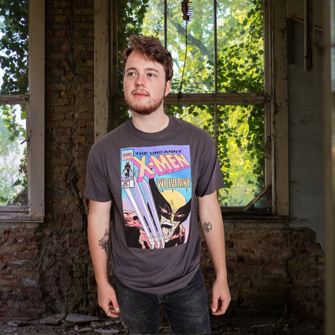 X-Men Uncanny Wolverine Claw Marvel Comics Officially Licensed Adult T-Shirt 4 X-Men Uncanny Wolverine Claw Marvel Comics Officially Licensed Adult T-Shirt - Image 4