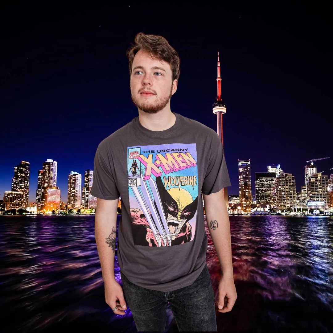 X-Men Uncanny Wolverine Claw Marvel Comics Officially Licensed Adult T-Shirt 5 X-Men Uncanny Wolverine Claw Marvel Comics Officially Licensed Adult T-Shirt - Image 5