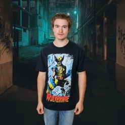 Wolverine 90's Cover By Jim Lee Marvel Comics Adult T-Shirt -Anime Peripherals dsscbezmsc3p1pb 1 photoroom 2cd38a88 ee94 4c82 b6d7 4cde6dbc309f