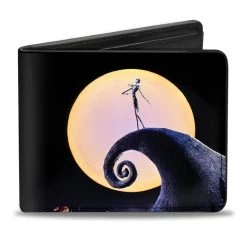 Disney Nightmare Before Christmas Jack Full Moon Bifold Wallet