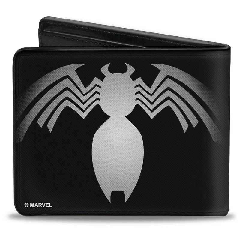 Venom Logo Spider-Man Marvel Comics Adult Bi-Fold Wallet 2 Venom Logo Spider-Man Marvel Comics Adult Bi-Fold Wallet - Image 2