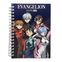 Neon Genesis Evangelion Group Anime Spiral Notebook