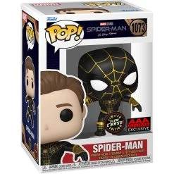 Funko Pop! Marvel: Spider-Man No Way Home - Unmasked Spider-Man Black Suit CHASE AAA Anime Exclusive -Anime Peripherals f348a1399f4a4701a5e0021dcafde980xl