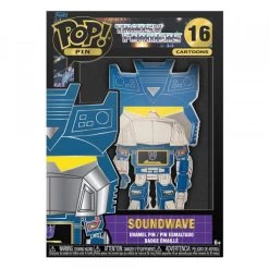 Funko Pop! Sized Pins: Transformers - Soundwave Pin