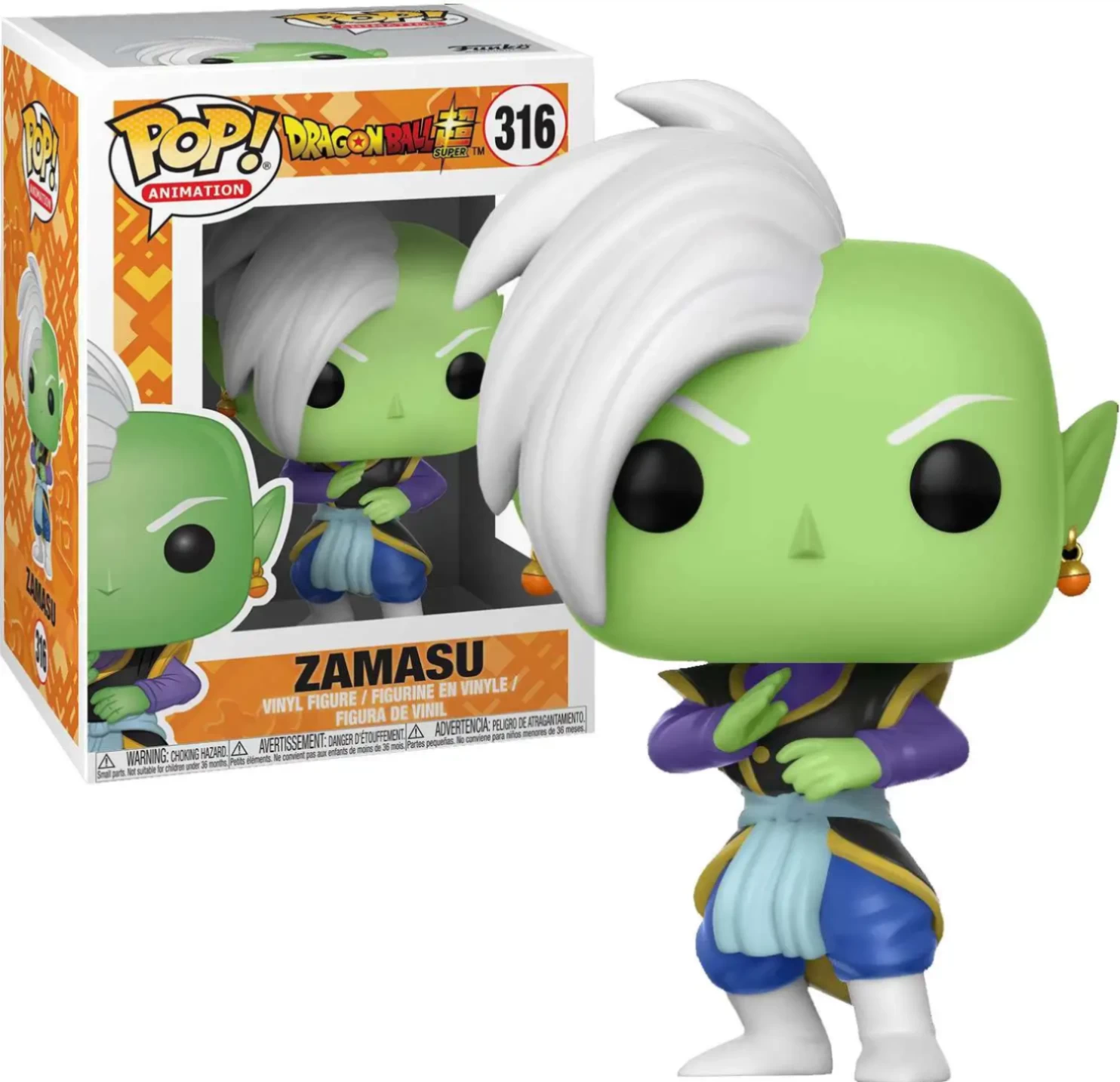 Funko Pop! Animation: Dragon Ball Super - Zamasu Glow-In-The-Dark Exclusive 1 Funko Pop! Animation: Dragon Ball Super - Zamasu Glow-In-The-Dark Exclusive