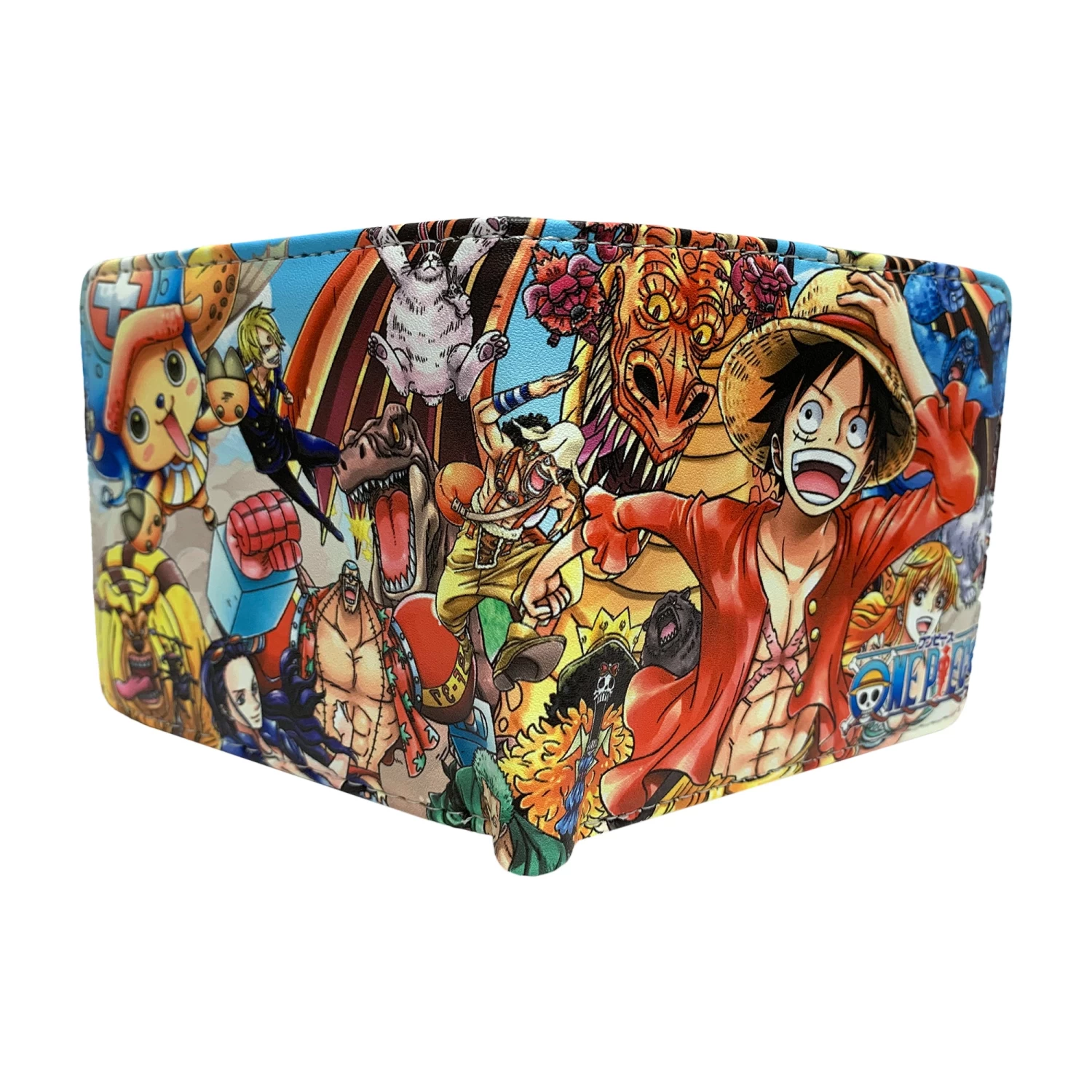 One Piece - Luffy And Friends Bi Fold Anime Wallet 1 One Piece - Luffy And Friends Bi Fold Anime Wallet