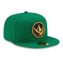 New Era 59FIFTY Power Rangers Green Ranger Fitted Cap Hat -Anime Peripherals green ranger side 2