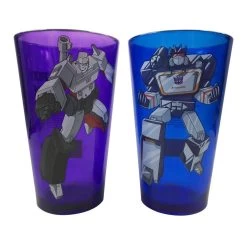 Transformers Decepticons Megatron And Soundwave 2 Pack Pint Glass Set