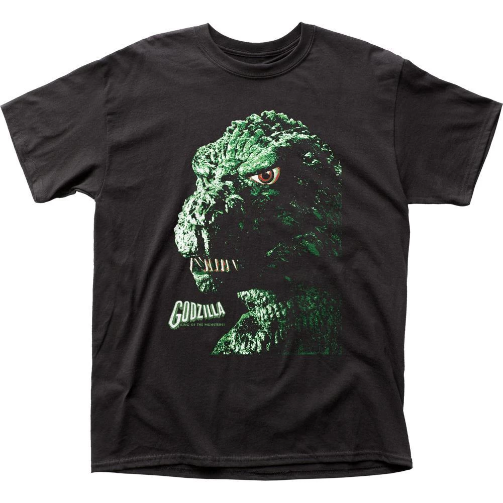 Godzilla Portrait Adult T-Shirt 1 Godzilla Portrait Adult T-Shirt