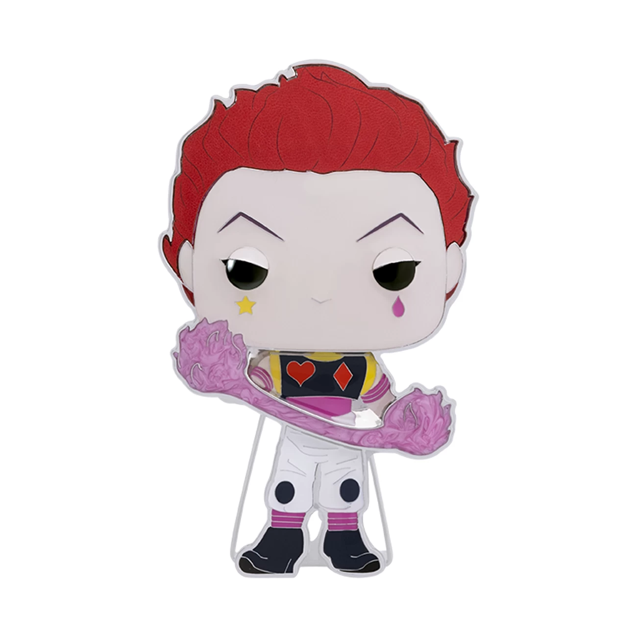 Funko Pop! Pins: Hunter X Hunter - Hisoka 1 Funko Pop! Pins: Hunter X Hunter - Hisoka