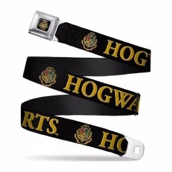 Harry Potter Hogwarts Crest Seatbelt Belt