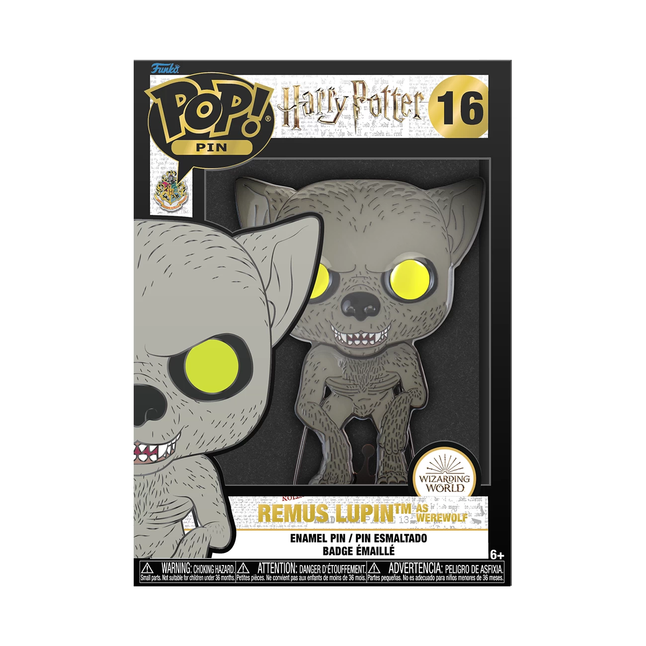 Funko Pop! Sized Pins: Harry Potter - Remus Lupin Pin 1 Funko Pop! Sized Pins: Harry Potter - Remus Lupin Pin