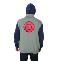 Naruto Shippuden Kakashi Hatake Cosplay Military Style Hoodie With Headband -Anime Peripherals img1227 removebg