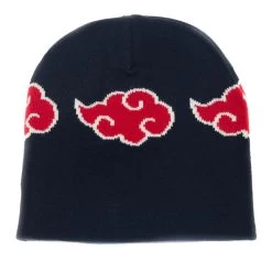 Naruto Shippuden Hidden Leaf Or Akatsuki Reversible Beanie