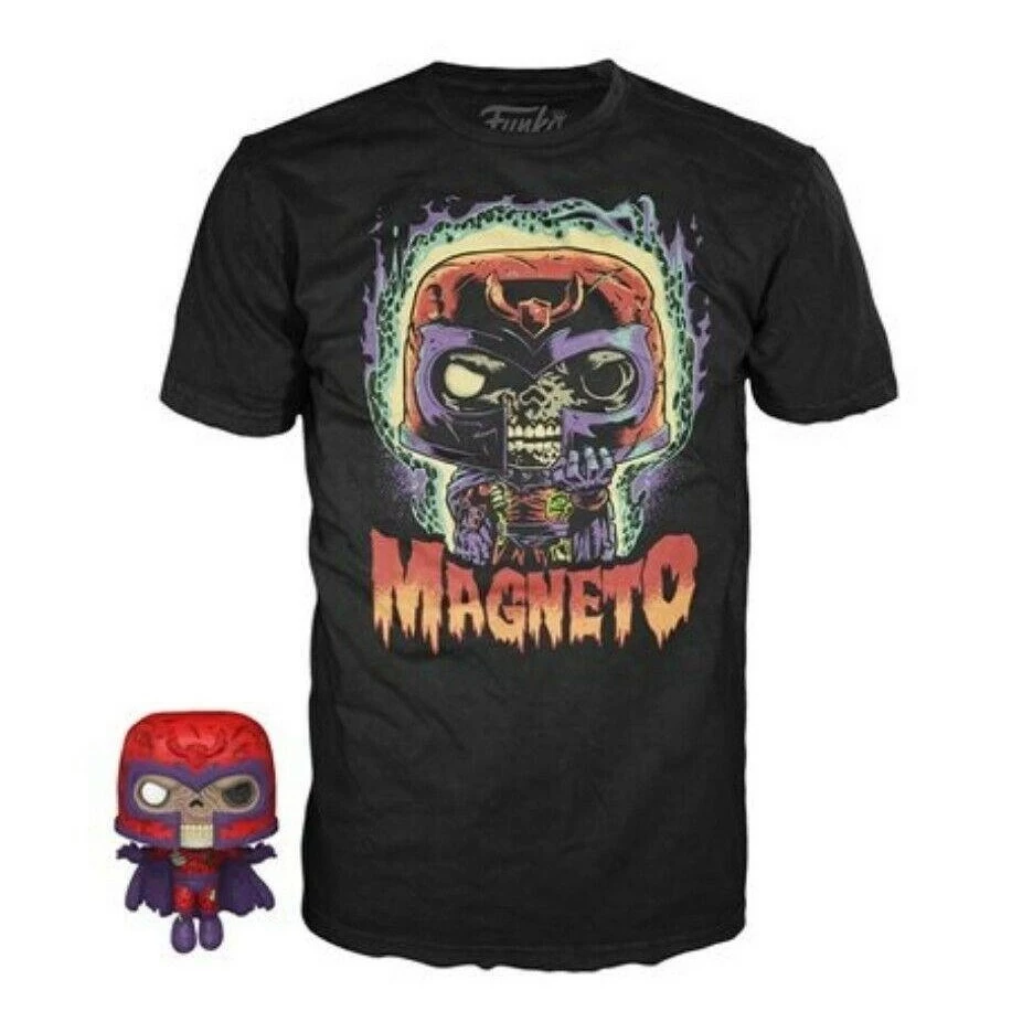 Funko Pocket Pop! And Tee Marvel Zombies Magneto Adult T Shirt 1 Funko Pocket Pop! And Tee Marvel Zombies Magneto Adult T Shirt