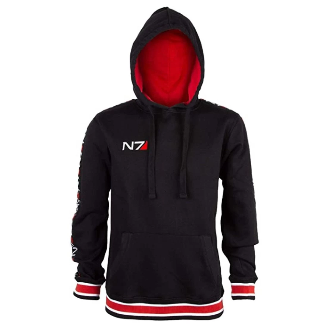 Mass Effect Space Champion Adult Pullover Hoodie 1 Mass Effect Space Champion Adult Pullover Hoodie