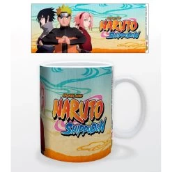 Naruto Shippuden - Team 7 Naruto Sasuke Sakura - Ceramic Coffee Mug