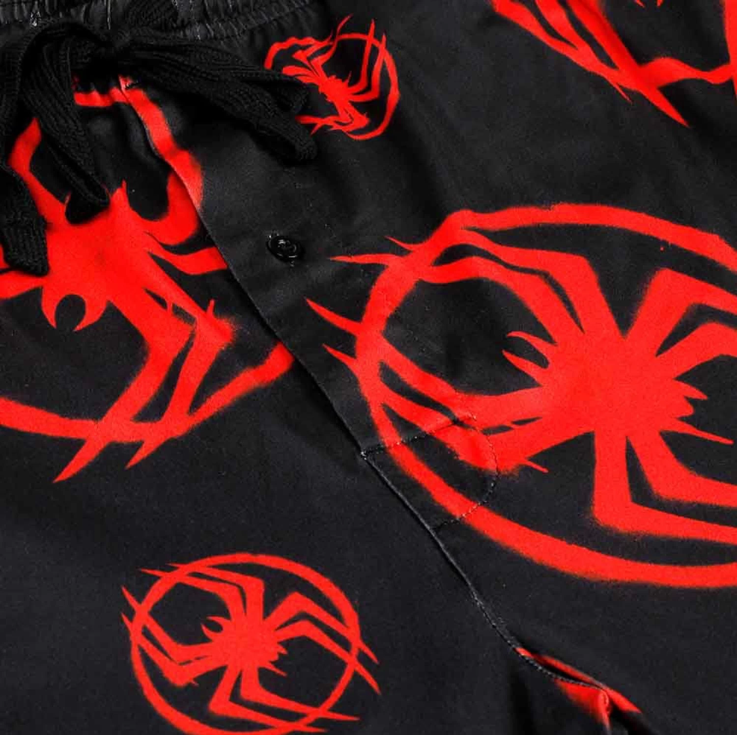 Spider-Man Miles Morales Symbol Marvel Adult Unisex Pajama Sleep Pants 2 Spider-Man Miles Morales Symbol Marvel Adult Unisex Pajama Sleep Pants - Image 2