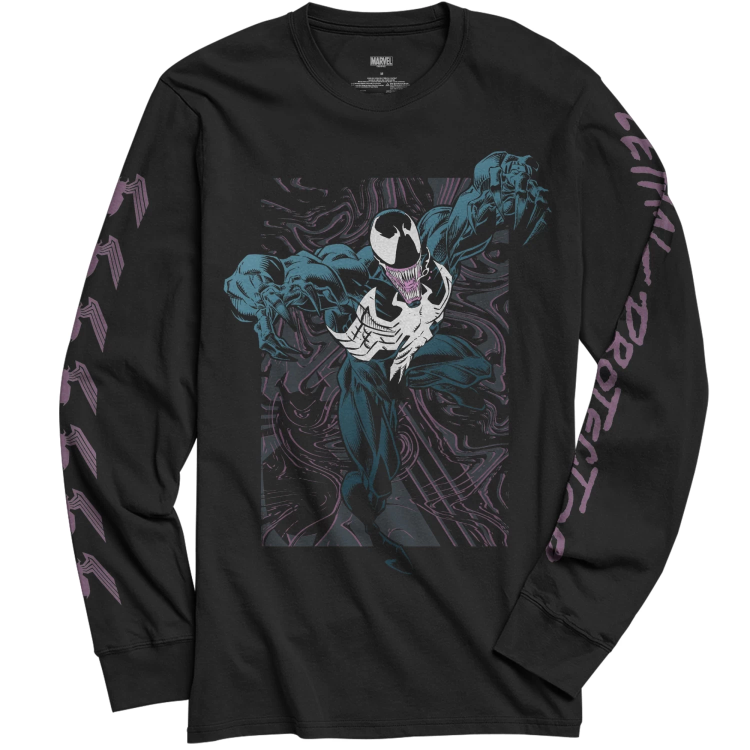Venom Lethal Protector Dark Soul Marvel Comics Adult Long Sleeve T Shirt 1 Venom Lethal Protector Dark Soul Marvel Comics Adult Long Sleeve T Shirt