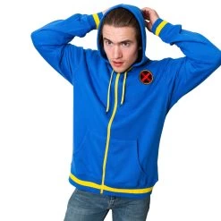 X-Men Xavier Institute Marvel Adult Zip Up Hoodie -Anime Peripherals mvml0g4mjhfp1pb 3