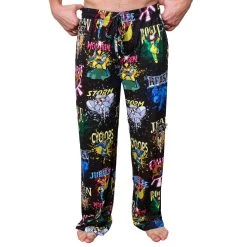 X-Men The Animated Series Characters All Over Marvel Lounge Pants -Anime Peripherals mvml0iimnppp1pb2