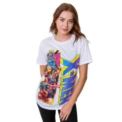 Marvel X-Men 90's Team Wolverine Gambit Rogue Cyclopes Men's T-Shirt -Anime Peripherals mvml0kemsc3p1pb1