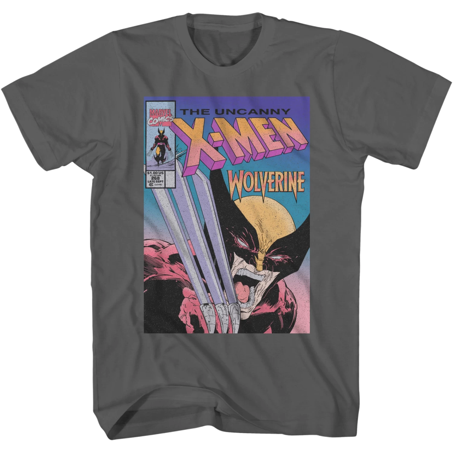 X-Men Uncanny Wolverine Claw Marvel Comics Officially Licensed Adult T-Shirt 1 X-Men Uncanny Wolverine Claw Marvel Comics Officially Licensed Adult T-Shirt